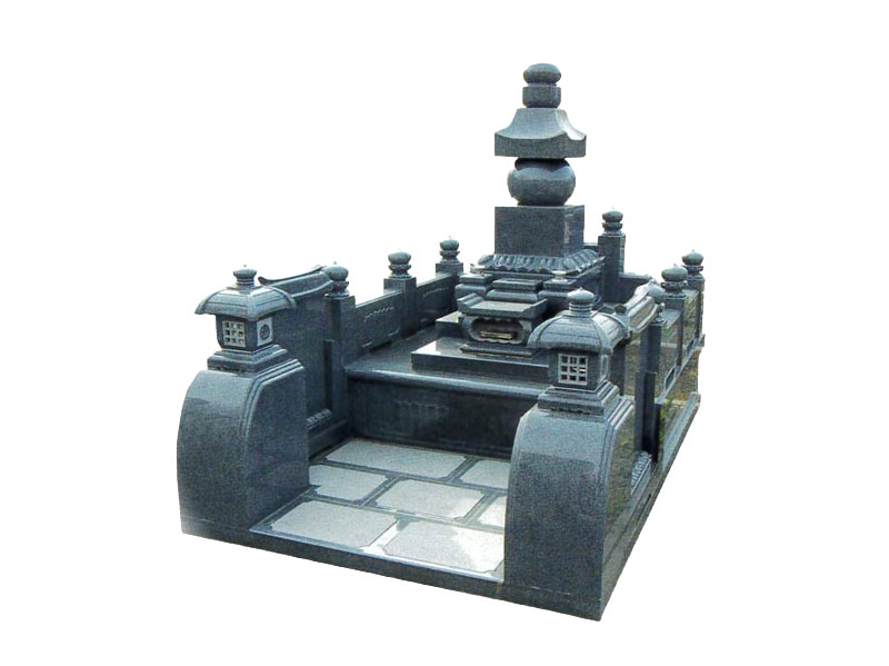 角田石材店
鴨川市
和墓施工例
石灯籠風門柱付き和墓
石塔・1尺3寸玉五輪塔
黒御影石
外柵一体型・参道石張り
重厚デザイン